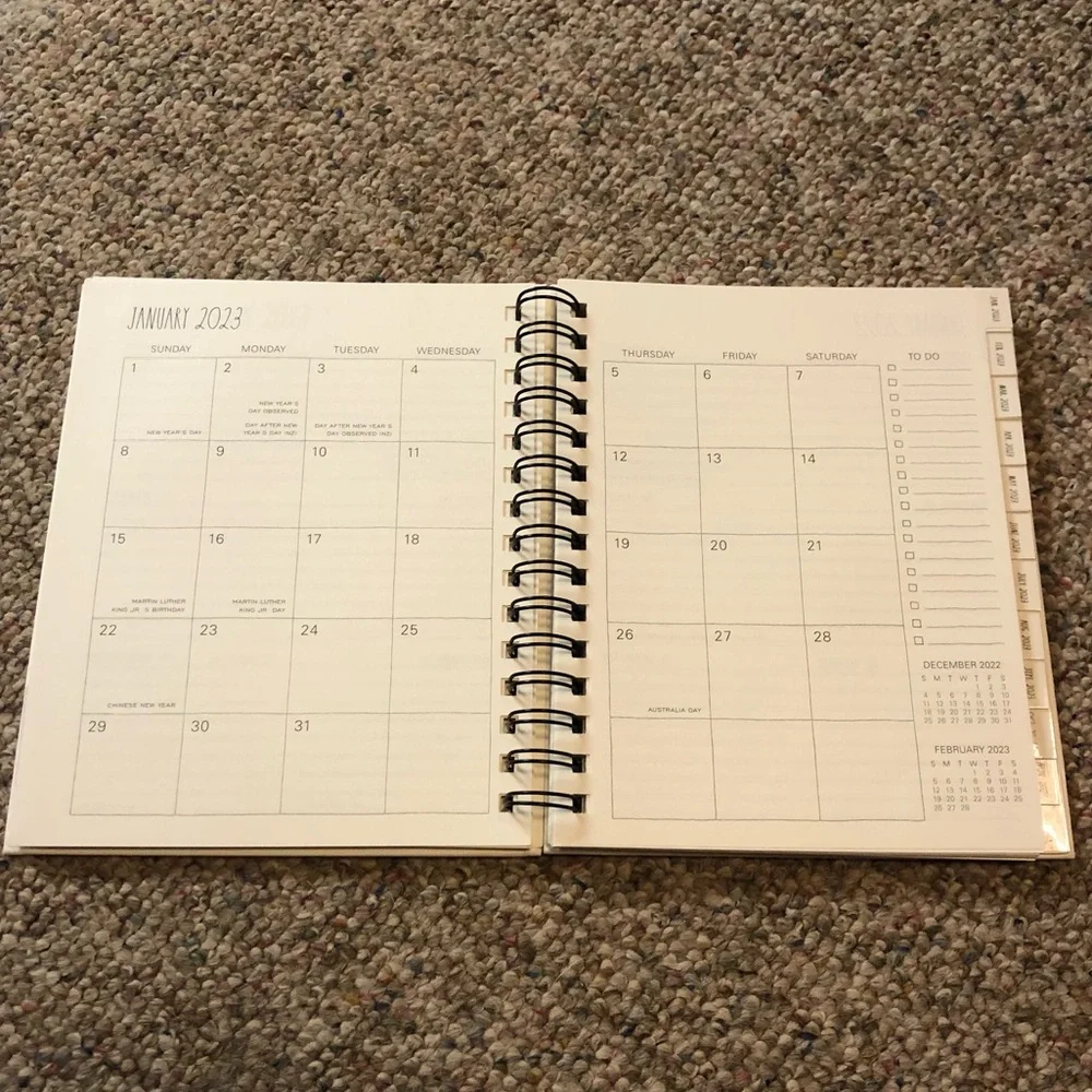 🆕 Rae Dunn PLANS 2023 Planner - Picture 7 of 11